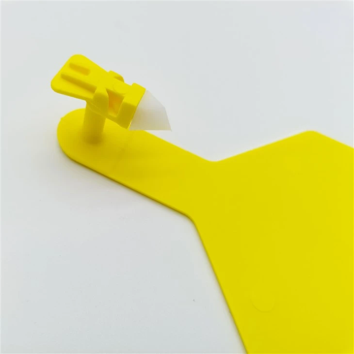 Large white head integrated ear tag 6