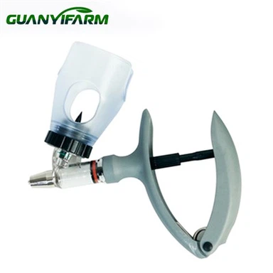 Pistoleto tipo nuolatinis švirkštas